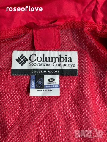 Columbia дамско червено яке размер - М, снимка 7 - Якета - 53261910