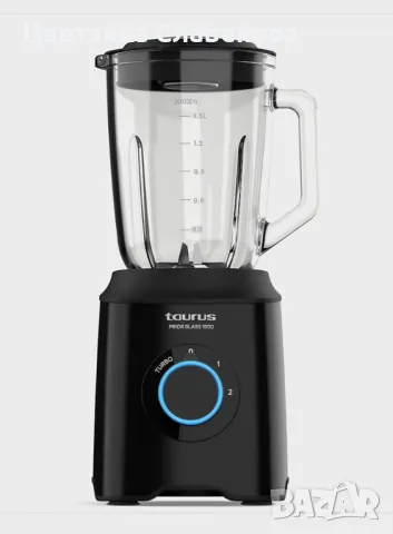 Блендер TAURUS PRIOR GLASS 1500 W JB1510C ЧЕРЕН