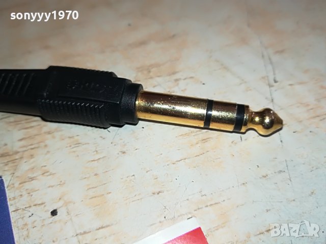 KLOTZ GOLD CABLE-1,10метра-ВНОС SWISS 0702231136, снимка 14 - Други - 39585901