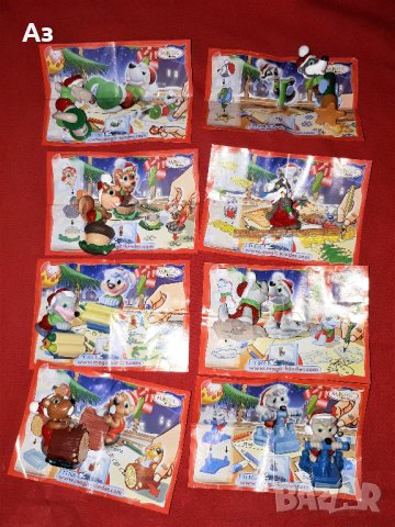 Коледни играчки от шоколадови яйца Киндер Kinder, снимка 1 - Колекции - 38788509