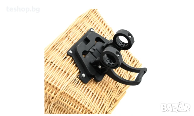 Кошница за велосипед BIKESPORT, ратанова, D MODE, 34*25*25cm, снимка 3 - Аксесоари за велосипеди - 50572739