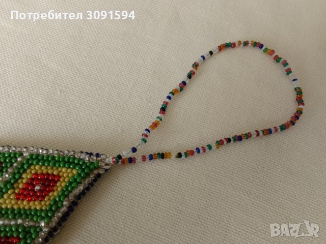  Амулет чешки стъклени мъниста във африкански стил, снимка 4 - Други ценни предмети - 41877610