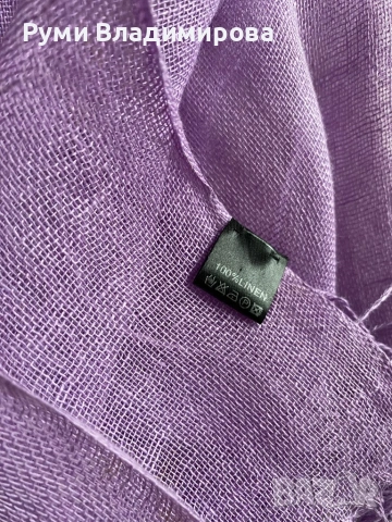 Шал с лен/ различни видове, снимка 10 - Шалове - 45423454