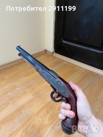 Реплика на кремъклия Hawkins , за ремонт / части, снимка 7 - Антикварни и старинни предмети - 52813463