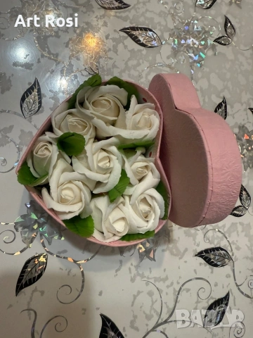 Подаръчни кутии с рози. , снимка 2 - Подаръци за жени - 53671505