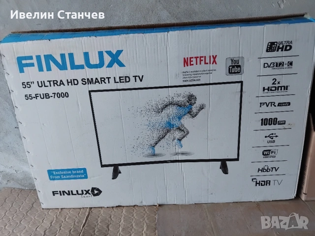 Телевизор Finlux 55-FUB-7000 UHD 4K Smart