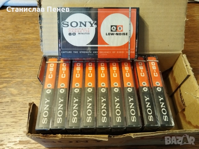 Sony C-60 Vintage NOS Compact Cassettes, снимка 2 - Декове - 53816039