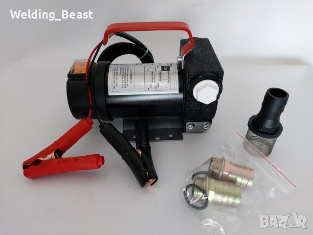 Помпа 12В 40Л за агресивни течности и гориво Volt-electric, снимка 1