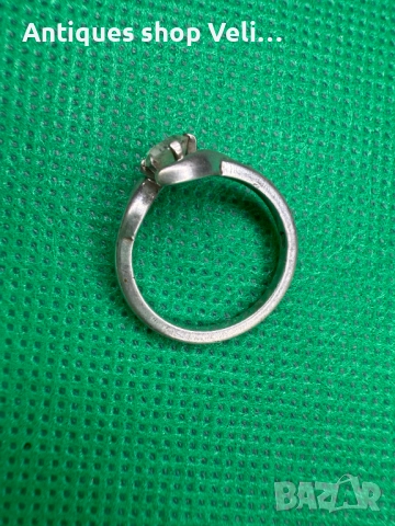 Сребърен пръстен №7356, снимка 4 - Пръстени - 51451097