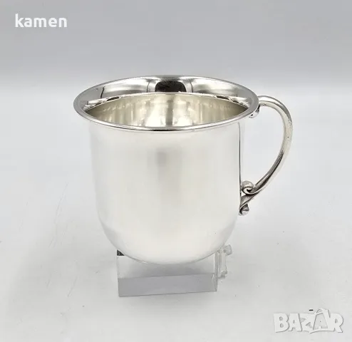 Сребърна чаша 180мл., снимка 3 - Чаши - 49961897