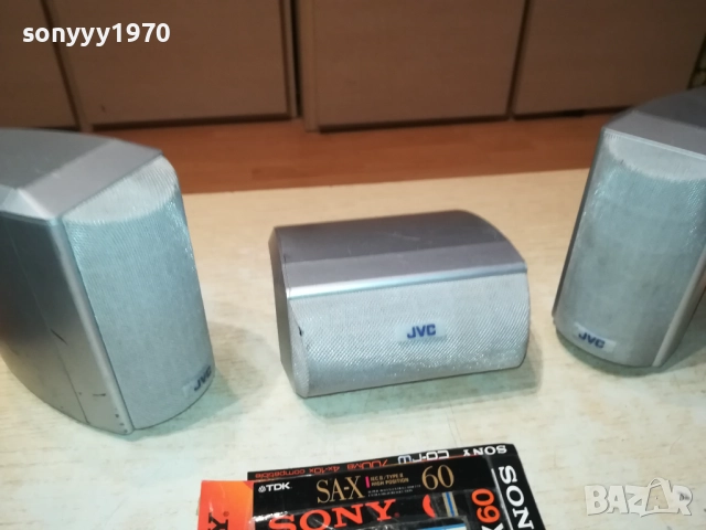 JVC X3-ЦЕНТЪР И ДВЕ КОЛОНИ-ВНОС SWISS 2408250716, снимка 12 - Тонколони - 51469548