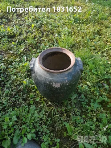 Стара керамична делва, снимка 7 - Антикварни и старинни предмети - 50024765