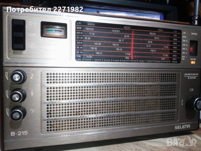 Селена Selena B215  87.5-108 MHz, снимка 1 - Радиокасетофони, транзистори - 44262044