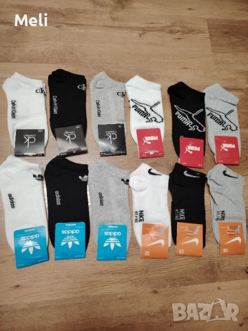 Adidas чорапи дълги и къси, снимка 8 - Дамски чорапи - 49030512