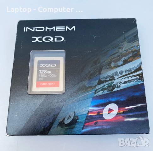 Новa паметнa картa Indmem XQD 128GB R 440MB/s, W 400MB/s 