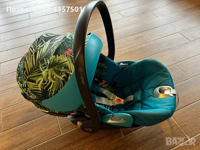 Стол за кола Cybex Cloud Z i-Size DJ Khaled We The Best Blue, снимка 4 - Столчета за кола и колело - 53242207