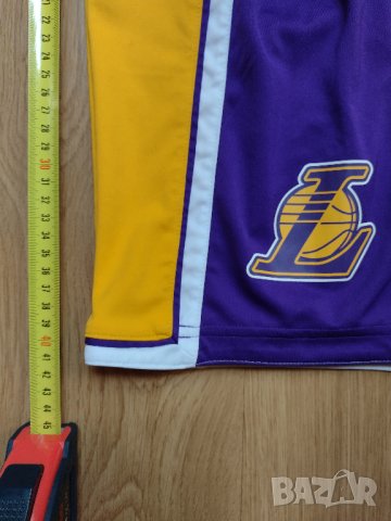 NBA / Los Angeles Lakers / Adidas - баскетболни детски шорти 140см., снимка 6 - Детски къси панталони - 41924832