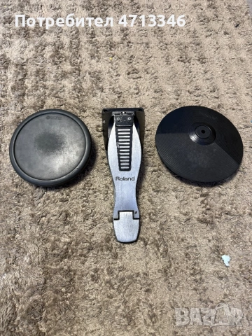Фус стъпка FD8  Roland Фус чинел CY 5 и пад Yamaha TP60 , снимка 2 - Други - 53596051