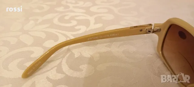 От Германия! Слънчеви диоптрични очила за четене + 1,75. Бифокални. Нови., снимка 9 - Слънчеви и диоптрични очила - 48181675