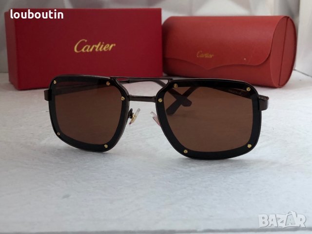 Cartier мъжки слънчеви очила, снимка 2 - Слънчеви и диоптрични очила - 41742408