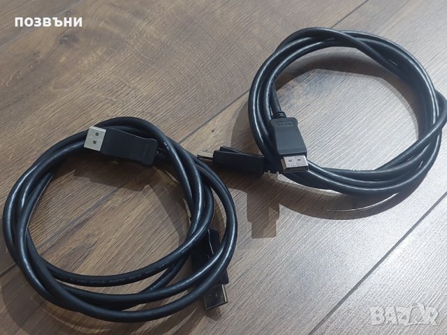 Display port към Display port кабел 1.8м, снимка 2 - Кабели и адаптери - 41799438