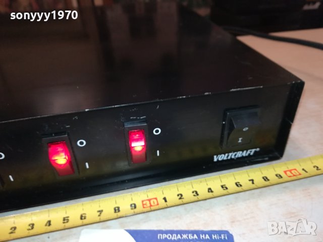 VOLTCRAFT-ВНОС GERMANY 2008230816LNV, снимка 8 - Ресийвъри, усилватели, смесителни пултове - 41907753