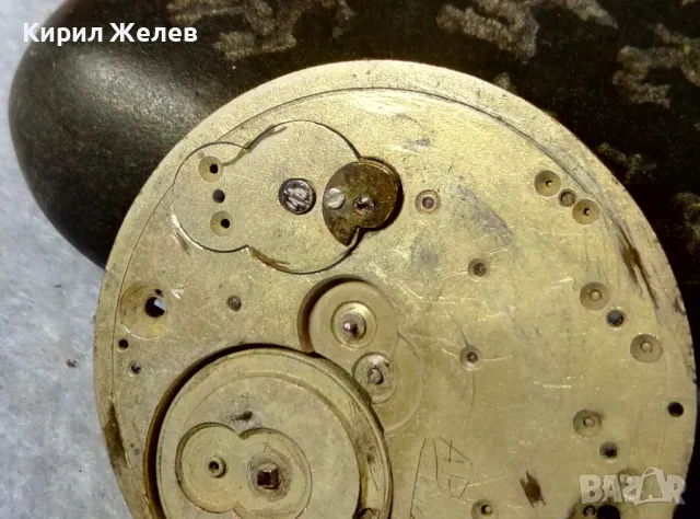 МЕХАНИЗЪМ от СТАР РЯДЪК МОДЕЛ КОЛЕКЦИОНЕРСКИ ШВЕЙЦАРСКИ ДЖОБЕН ЧАСОВНИК 49679, снимка 3 - Джобни - 48622972