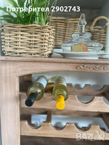Дървена поставка за вино!, снимка 4 - Антикварни и старинни предмети - 53719465