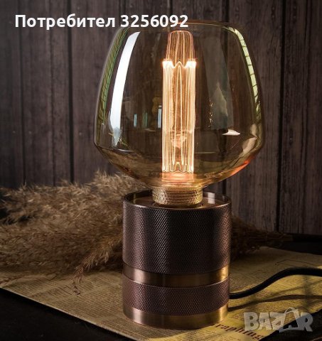 Винтидж LED лампа ESIP, филаментна крушка Edison, стил ретро, E27, 4 W, 1800 K., снимка 10 - Крушки - 41591093