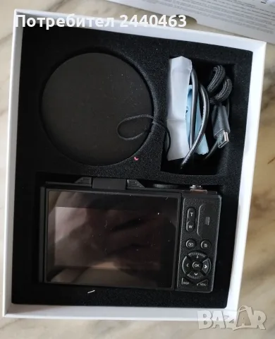 5K Digital Camera 80MP Autofocus Vlogging Camera,3" 180° Flip Screen, 18X Zoom, Дигитален фотоапарат, снимка 5 - Камери - 56002845