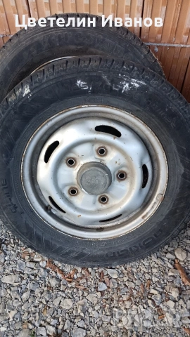 Джанти с гуми за Форд транзит 