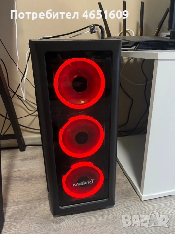 Геймърски звяр – Ryzen 7 5700X + RTX 3070 + Водно охлаждане!