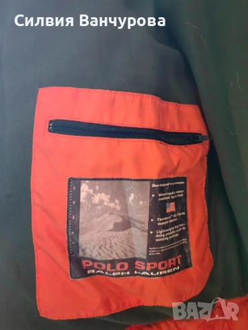 РЯДКО! Винтидж Яке Polo Sport Ralph Lauren "Tank Jacket" – Размер XL, снимка 7 - Якета - 52839484