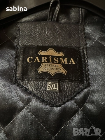 Дамско яке с качулка от естествена кожа голям размер, снимка 7 - Якета - 56245757