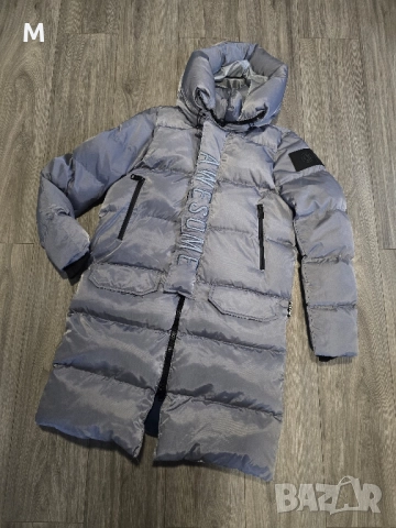 Жестоко мъжко зимно сиво яке LENASSO PREMIUM , снимка 3 - Якета - 52286418