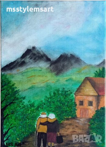 У дома " Картина , снимка 1