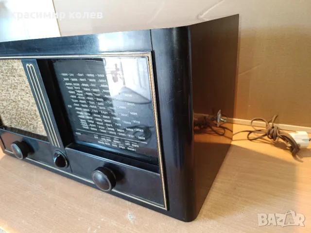 лампов радиоапарат "MENDE M153W", снимка 7 - Антикварни и старинни предмети - 47354782