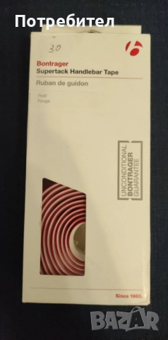Червен гюделин Bontrager Supertack за шосеен велосипед 