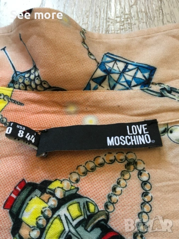 MOSCHINO Love риза IT44, снимка 5 - Ризи - 53614295