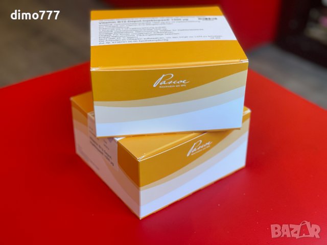 Витамин B12 Хидроксокобаламин Hydroxocobalamin ампули 1500мг