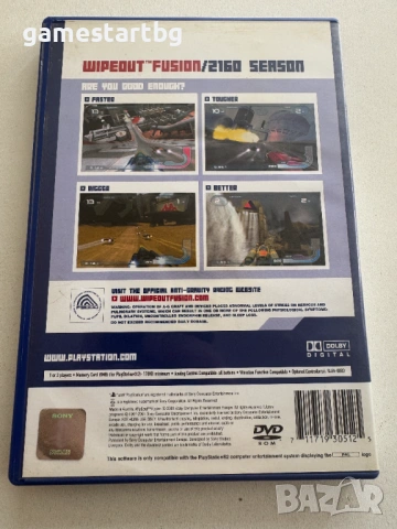 Wipeout Fusion за PS2, снимка 2 - Игри за PlayStation - 53614501