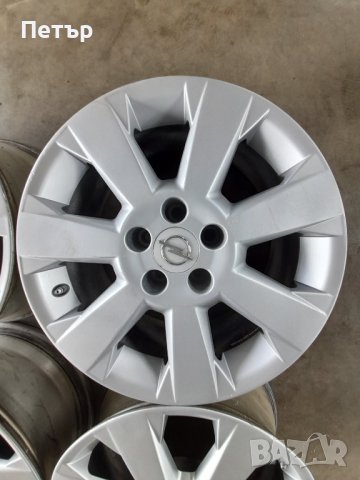 Оригинални Алуминиеви Джанти за Oпел Зафира Астра 5x110х65-17 цола, снимка 3 - Гуми и джанти - 40600509
