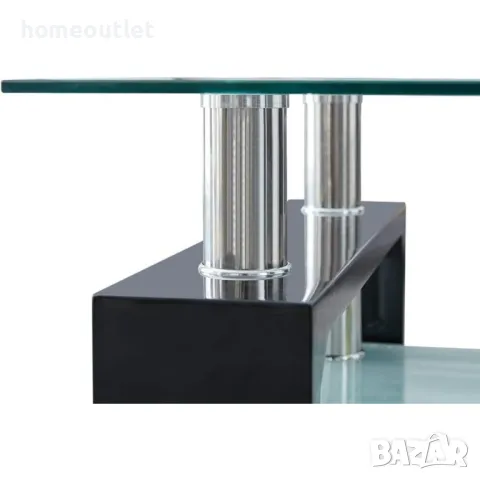 ПРОМОЦИЯ Маса със стъклен плот CLIPOP C-B-CT-0127BL, снимка 6 - Маси - 47773867