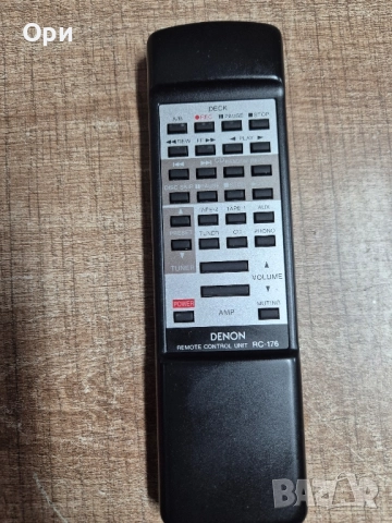 Дистанционно Denon RC-176, снимка 5 - Ресийвъри, усилватели, смесителни пултове - 52250546