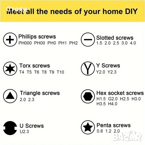 Комплект прецизни отверки, снимка 11 - Отвертки - 53662718