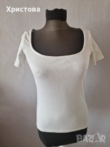 Бла рипс блузка по тялото/тениска - 5,00лв., снимка 2 - Тениски - 50114605