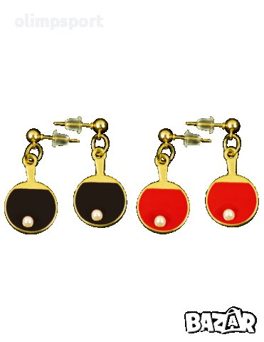 tibhar обеци  нови черно/златно, снимка 2 - Подаръци за жени - 41684309