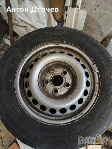 Оригинални стоманени джанти VW T5 – 16"  5х120, снимка 2 - Аксесоари и консумативи - 56199054