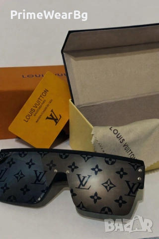 Louis Vuitton Shield Sunglasses – Monogram Edition, снимка 3 - Слънчеви и диоптрични очила - 53591975