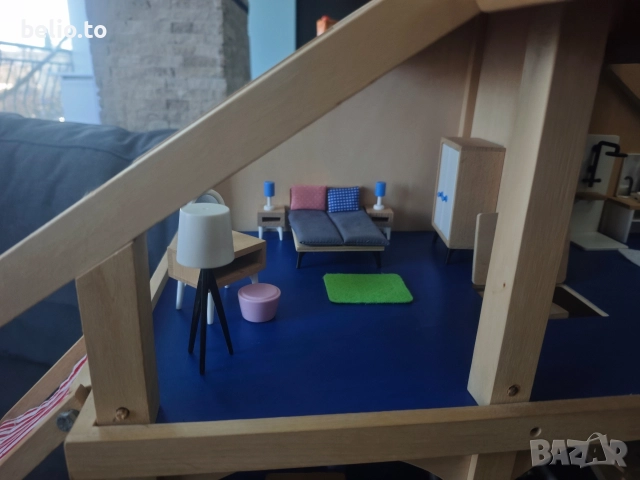 Детска дървена къща , снимка 10 - Играчки за стая - 52855267